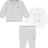 Shop All|Hugo Boss Baby - All Over Print Fleece Set, Grey - cutbabycare.com | baby boutique & care hub