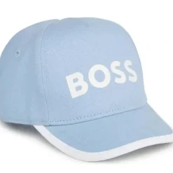 Shop All|Hugo Boss Baby - Baby Boys Blue Logo Cap, Light Blue - cutbabycare.com | baby boutique & care hub