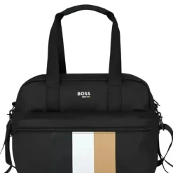 Shop All|Hugo Boss Baby - Black Logo Baby Changing Bag - cutbabycare.com | baby boutique & care hub