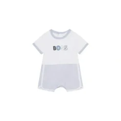 Shop All|Hugo Boss Baby - Boy All In One, Pale Blue - cutbabycare.com | baby boutique & care hub