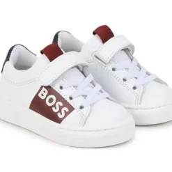 Shop All|Hugo Boss Baby - Boy Amber White Velcro Sneaker - cutbabycare.com | baby boutique & care hub