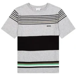 Shop All|Hugo Boss Baby - Boy Otton Jersey Short Sleeves T-Shirt, Grey - cutbabycare.com | baby boutique & care hub