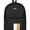Shop All|Hugo Boss Baby - Boys Black Logo Backpack - cutbabycare.com | baby boutique & care hub