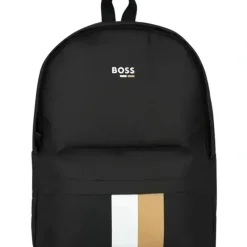 Shop All|Hugo Boss Baby - Boys Black Logo Backpack - cutbabycare.com | baby boutique & care hub