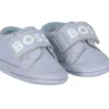 Shop All|Hugo Boss Baby - Boys Blue Logo Pre Walker Shoes - cutbabycare.com | baby boutique & care hub