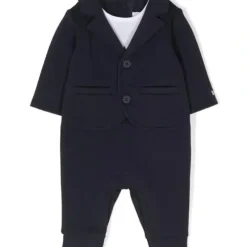 Shop All|Hugo Boss Baby - Boys Tailored All-In-One Suit - cutbabycare.com | baby boutique & care hub