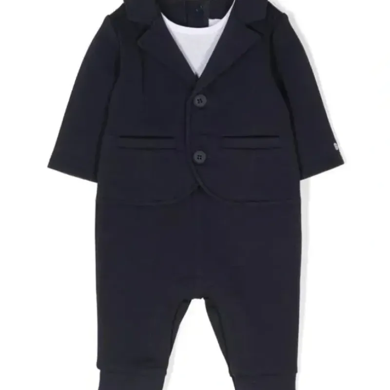 Shop All|Hugo Boss Baby - Boys Tailored All-In-One Suit - cutbabycare.com | baby boutique & care hub
