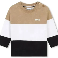 Shop All|Hugo Boss Baby - Colorblock Sweater - cutbabycare.com | baby boutique & care hub