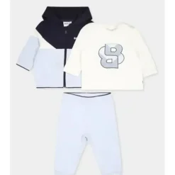 Shop All|Hugo Boss Baby - Cotton Ensemble Gift Set, Navy - cutbabycare.com | baby boutique & care hub