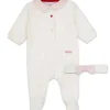 Shop All|Hugo Boss Baby - Footie & Headband Gift Box, Off White - cutbabycare.com | baby boutique & care hub