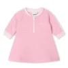 Shop All|Hugo Boss Baby - Girl Cotton Fancy Dress, Orchid Pink - cutbabycare.com | baby boutique & care hub