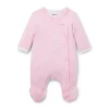 Shop All|Hugo Boss Baby - Girl Footie, Pink Pale - cutbabycare.com | baby boutique & care hub