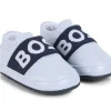 Shop All|Hugo Boss Baby - Girl Soft Slippers Logo, Pink - cutbabycare.com | baby boutique & care hub