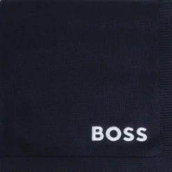 Shop All|Hugo Boss Baby - Knit Blanket, Navy - cutbabycare.com | baby boutique & care hub