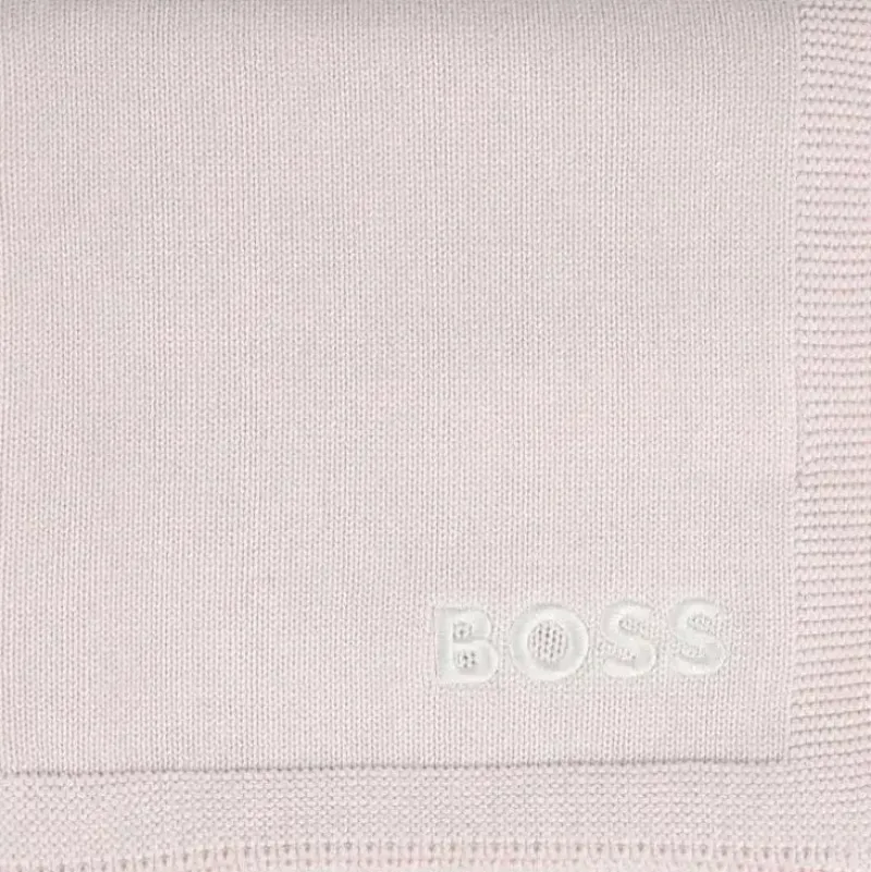 Shop All|Hugo Boss Baby - Knit Blanket, Pink - cutbabycare.com | baby boutique & care hub