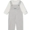 Shop All|Hugo Boss Baby - Long Sleeve Tee & Overalls Set, Grey - cutbabycare.com | baby boutique & care hub
