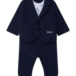 Shop All|Hugo Boss Baby - Milano Suit Overall, Navy - cutbabycare.com | baby boutique & care hub