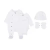 Shop All|Hugo Boss Baby - Monogram Jacquard Pajamas, White - cutbabycare.com | baby boutique & care hub