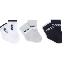 Shop All|Hugo Boss Baby - 3Pk Boy Socks Navy - cutbabycare.com | baby boutique & care hub