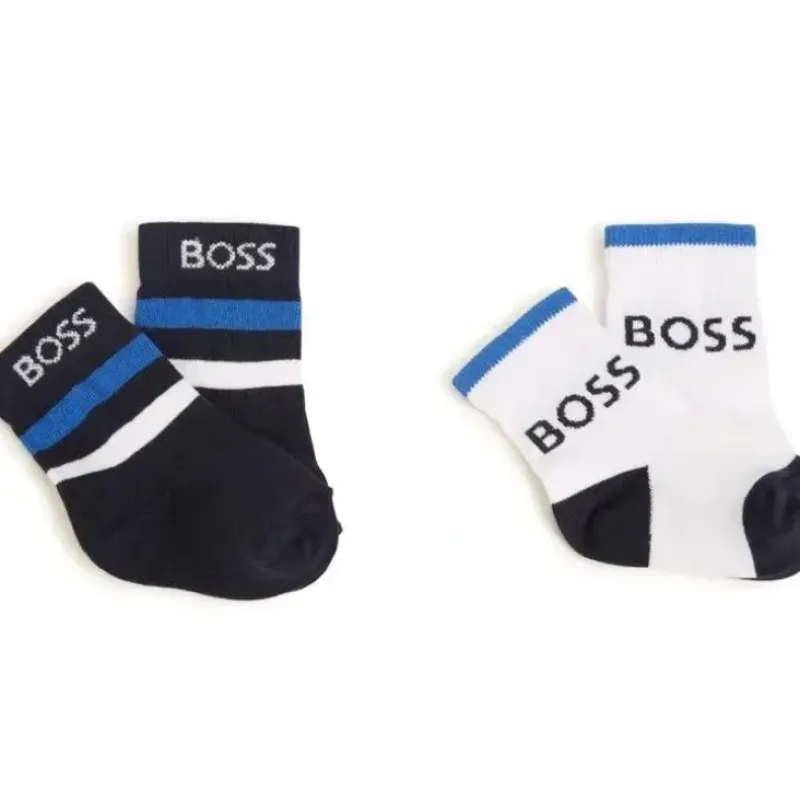 Shop All|Hugo Boss Baby - 2Pk Boys Socks, Navy - cutbabycare.com | baby boutique & care hub