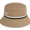 Shop All|Hugo Boss Baby - Reversible Bucket Hat, White/Beige - cutbabycare.com | baby boutique & care hub