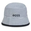 Shop All|Hugo Boss Baby - Reversible Bucket Hat, White - cutbabycare.com | baby boutique & care hub