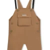 Shop All|Hugo Boss Baby - Short Dungarees & Shoulder Strap, Beige - cutbabycare.com | baby boutique & care hub