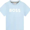 Shop All|Hugo Boss Baby - Short Sleeve Basic Logo Tee, Blue - cutbabycare.com | baby boutique & care hub