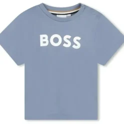 Shop All|Hugo Boss Baby - Short Sleeve Basic Logo Tee, Grey - cutbabycare.com | baby boutique & care hub