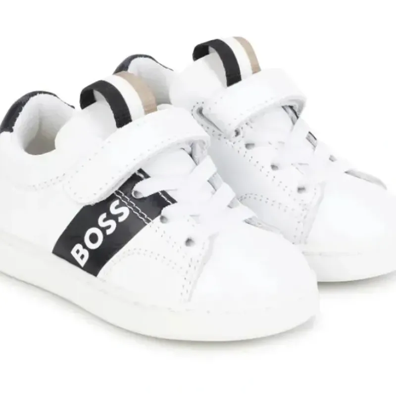 Shop All|Hugo Boss Baby - Toddler Trainers Sneaker 10P, White - cutbabycare.com | baby boutique & care hub