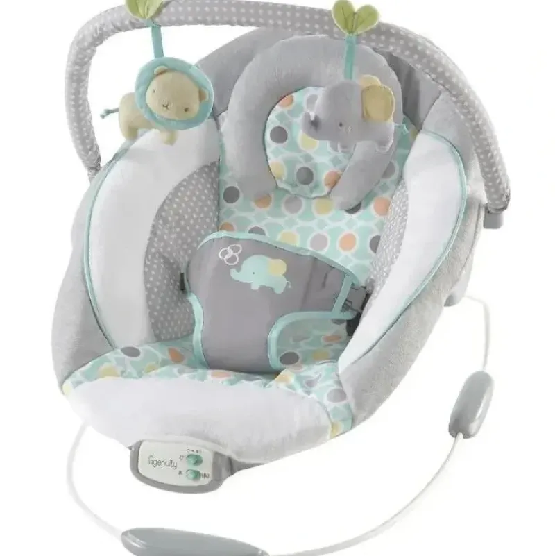 Shop All|Ingenuity - Soothing Baby Bouncer Infant Seat with Vibrations, Morrison - cutbabycare.com | baby boutique & care hub
