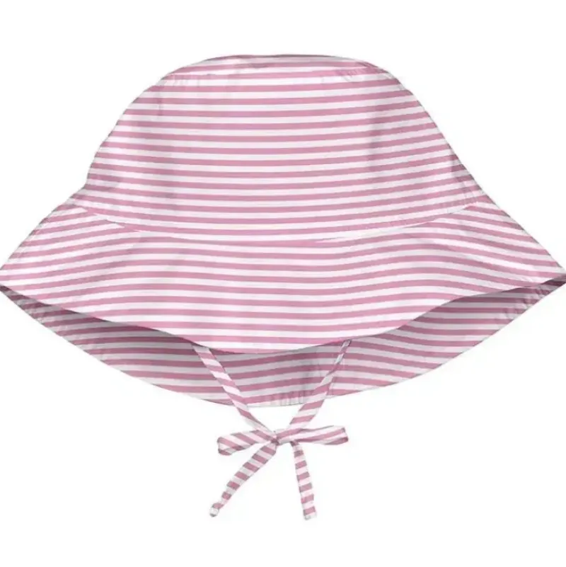 Shop All|Iplay - Bucket Sun Protection Hat, Light Pink Pin Stripe - cutbabycare.com | baby boutique & care hub