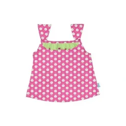 Shop All|Iplay - Classic Ruffle Swimsuit Top, Hot Pink Daisy - cutbabycare.com | baby boutique & care hub