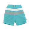 Shop All|Iplay - Color Block Trunks With Built-In Reusable Absorbent Swim Diaper, Aqua Gray - cutbabycare.com | baby boutique & care hub