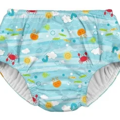 Shop All|Iplay - Fun Pull-Up Reusable Absorbent Swimsuit Diaper, Light Aqua Sea Friends - cutbabycare.com | baby boutique & care hub