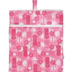 Shop All|Iplay - Green Sprouts Waterproof Travel Wet Bag, Light Pink Tiki - cutbabycare.com | baby boutique & care hub