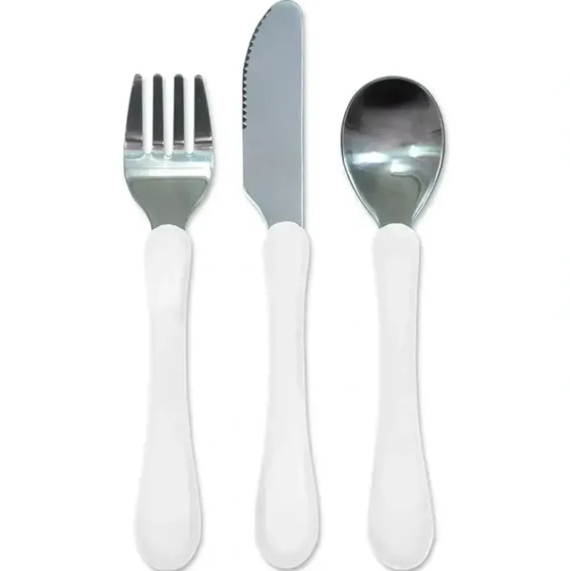 Shop All|Iplay - Learning Cutlery Set, White, 12M - cutbabycare.com | baby boutique & care hub