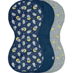 Shop All|Iplay - 3Pk Muslin Burp Cloths, Blue Owl - cutbabycare.com | baby boutique & care hub