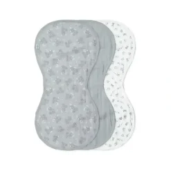 Health Safety|Iplay - 3Pk Muslin Burp Cloths Made From Organic Cotton, Gray Koala - cutbabycare.com | baby boutique & care hub
