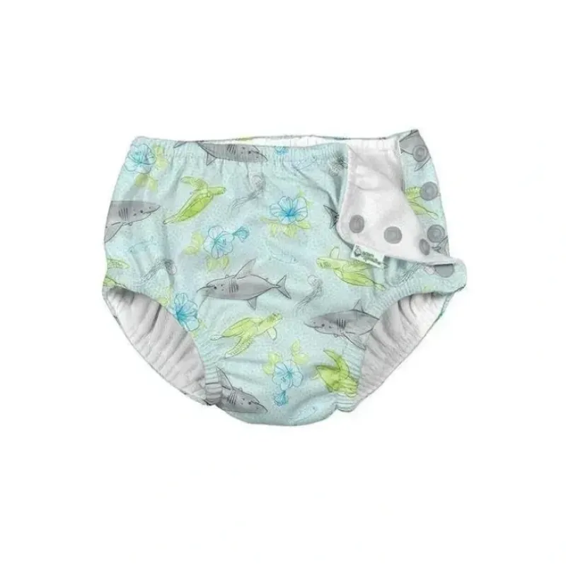 Shop All|Iplay - Snap Reusable Absorbent Swim Diaper, Shark Sealife - cutbabycare.com | baby boutique & care hub