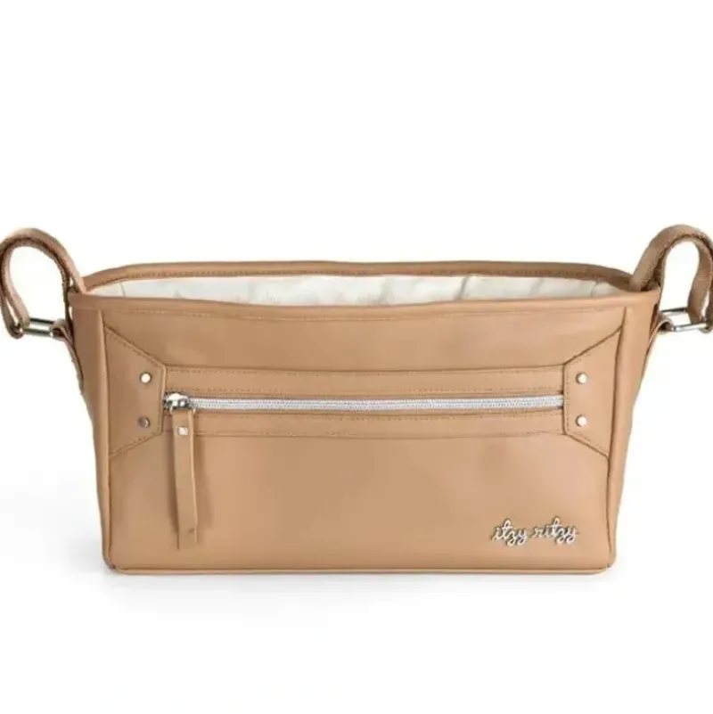 Stroller|Itzy Ritzy - Adjustable Stroller Caddy/Organizer, Chai - cutbabycare.com | baby boutique & care hub