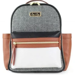 Shop All|Itzy Ritzy - Diaper Bag Mini Backpack Coffee & Cream - cutbabycare.com | baby boutique & care hub