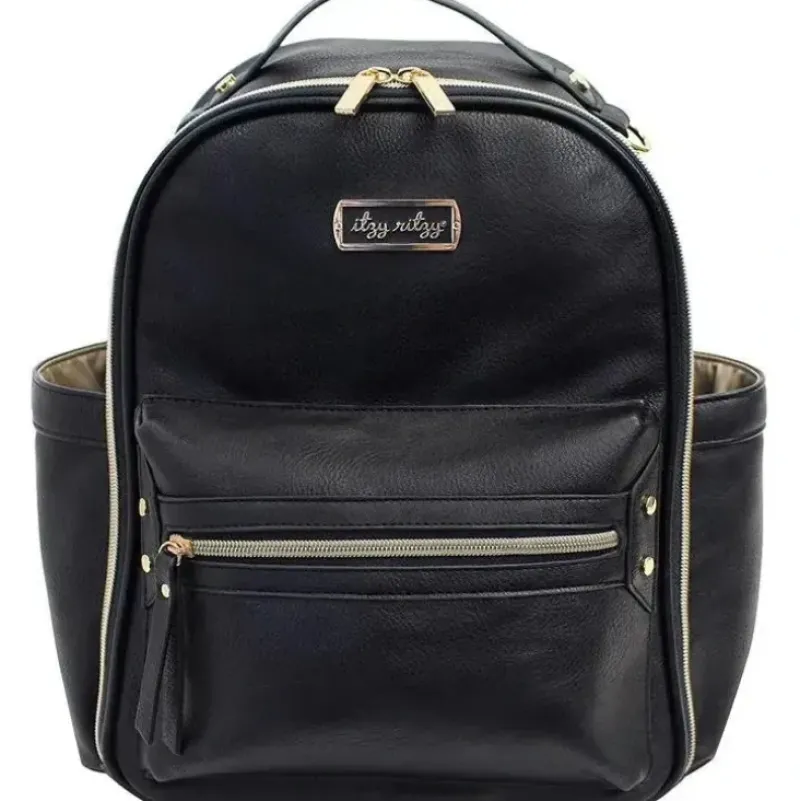 Shop All|Itzy Ritzy - Diaper Bag Mini Backpack, Black - cutbabycare.com | baby boutique & care hub