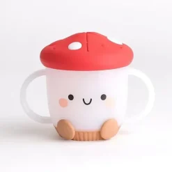 Health Safety|Itzy Ritzy - Itzy Snack Cup, Mushroom - cutbabycare.com | baby boutique & care hub