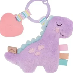 Stroller|Itzy Ritzy - Lilac Dino Itzy Pal Plush Teether - cutbabycare.com | baby boutique & care hub