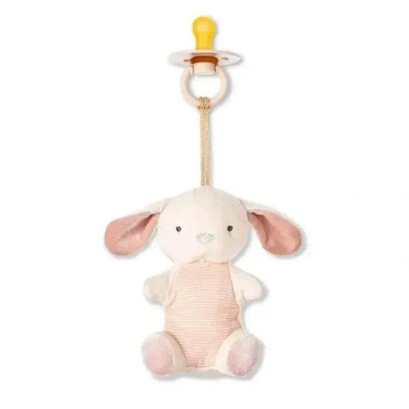 Shop All|Itzy Ritzy - Pacifiers With Natural Rubber And Soft Cotton Lovey Bunny - cutbabycare.com | baby boutique & care hub