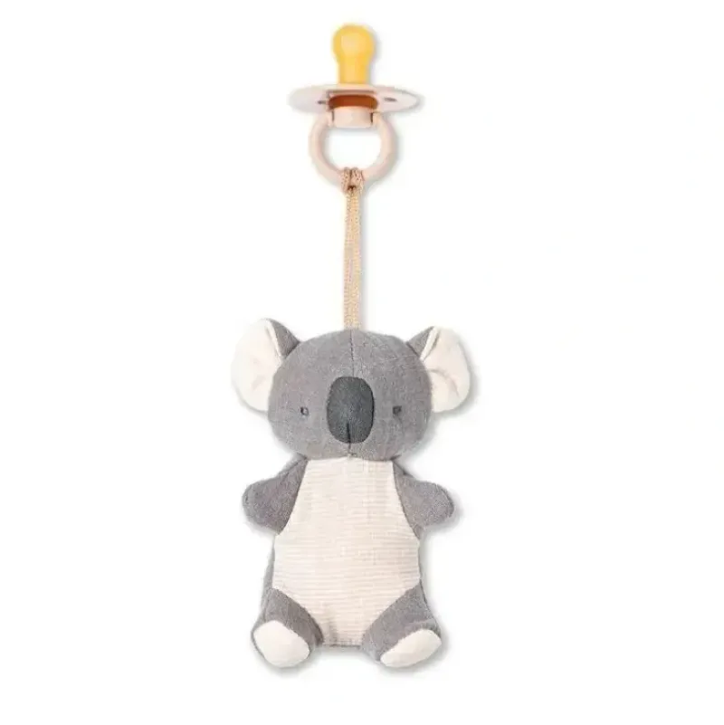 Shop All|Itzy Ritzy - Pacifiers With Natural Rubber And Soft Cotton Lovey Koala - cutbabycare.com | baby boutique & care hub