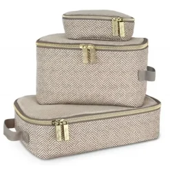 Shop All|Itzy Ritzy - Packing Cubes, Taupe - cutbabycare.com | baby boutique & care hub