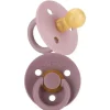 Shop All|Itzy Ritzy - 2Pk Orchid & Lilac Natural Rubber Pacifiers - cutbabycare.com | baby boutique & care hub
