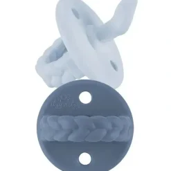 Shop All|Itzy Ritzy - 2Pk Orthodontic Silicone Pacifiers Sky & Surf, 0/6M - cutbabycare.com | baby boutique & care hub